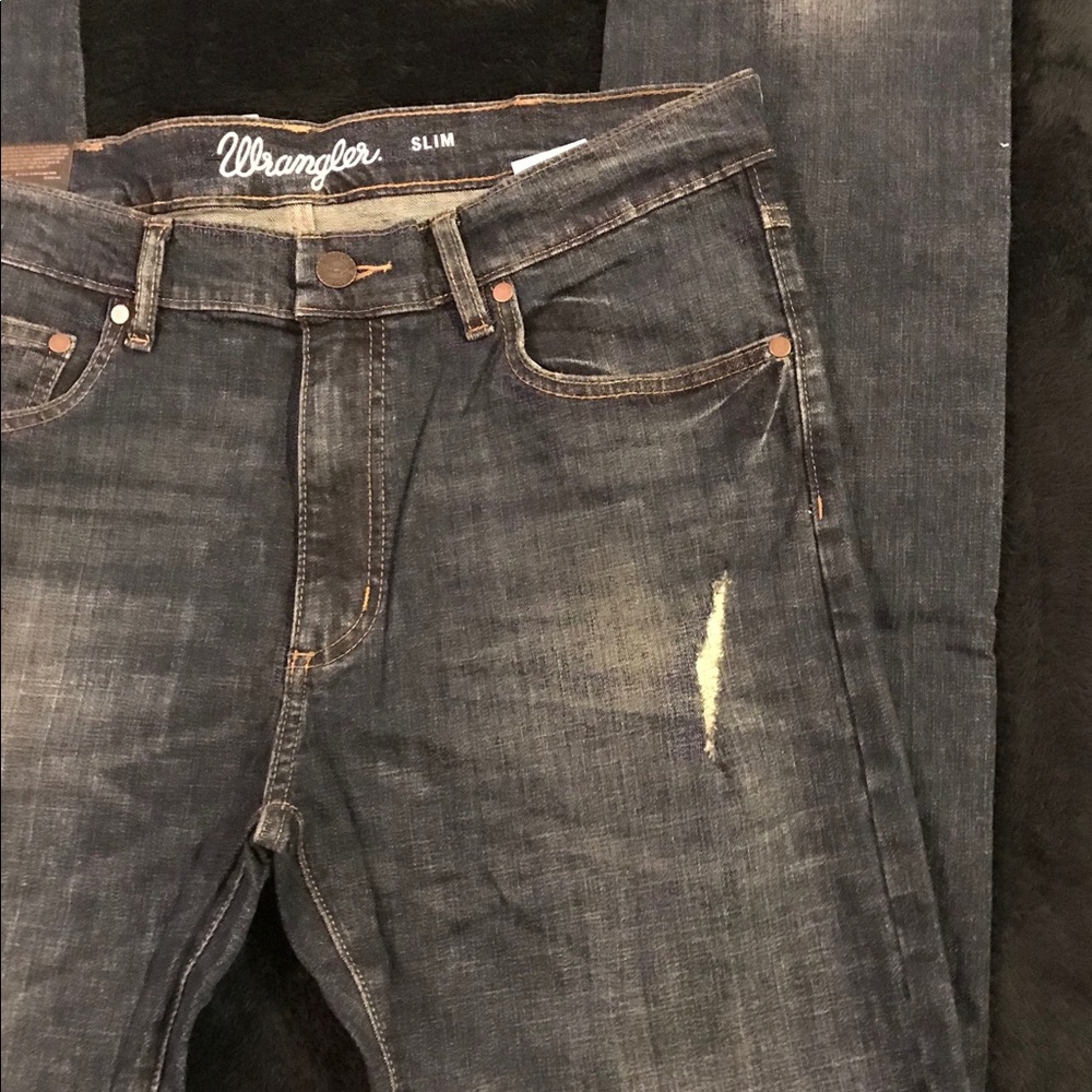 !l🚫🚫🚫SOLD🚫🚫🚫Wrangler Men's Slim Fit - Picture 8 of 8